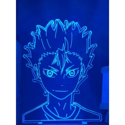 Luminária em Acrílico Haikyuu 05 Nishinoya